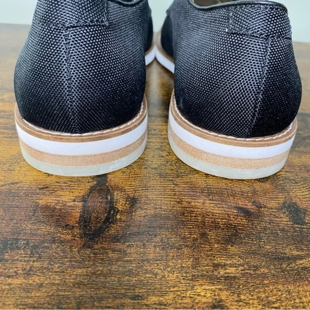 Calvin Klein Men's Aggussie‎ Nylon Oxfords Black Size 8.5 M